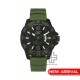 CAT SPECIAL OPS K4-121-23-133 Army Green Silicone Strap Men Watch CAT SPECIAL OPS K4-121-23-133 Army Green Silicone Strap Men Watch